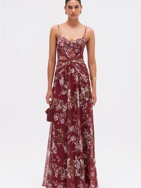 PatBO DELICATA BEADED GOWN